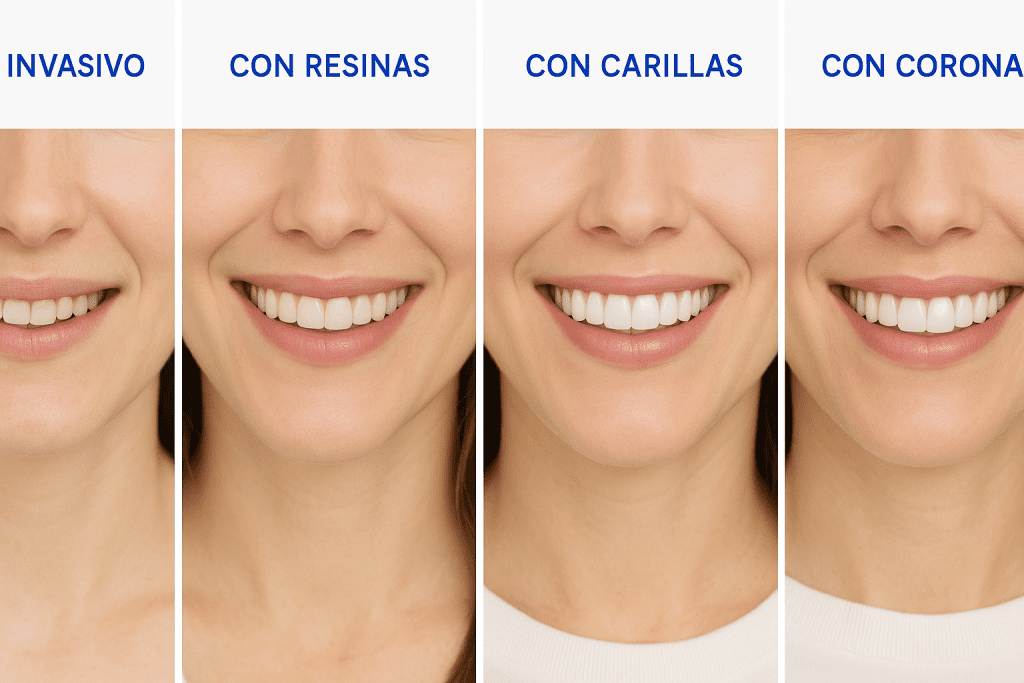 tipos de diseño de sonrisa