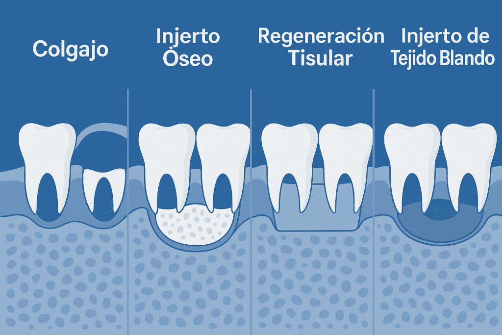 Tipos de cirugía periodontal