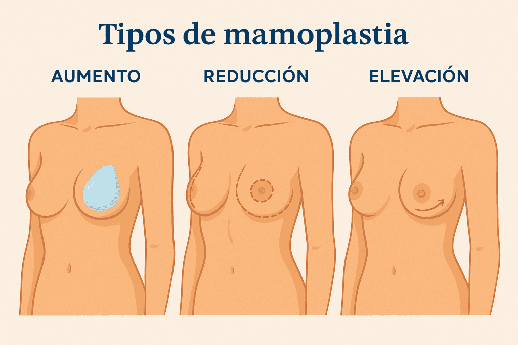 Tipos de mamoplastia