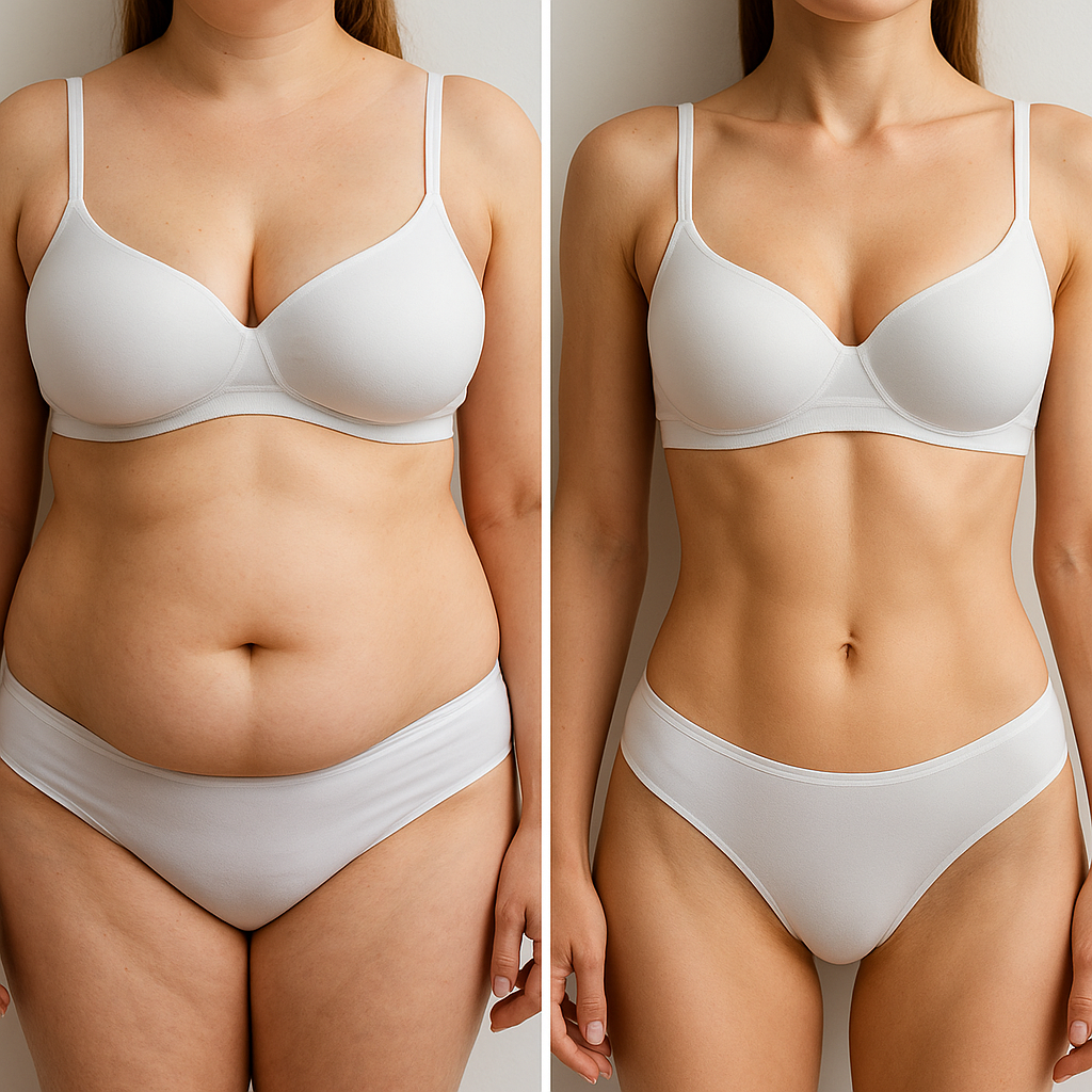 Abdominoplastia antes y después